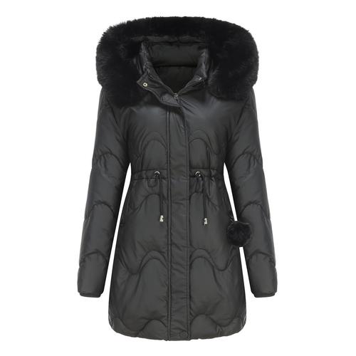 Manteau capuche fourrure discount zara